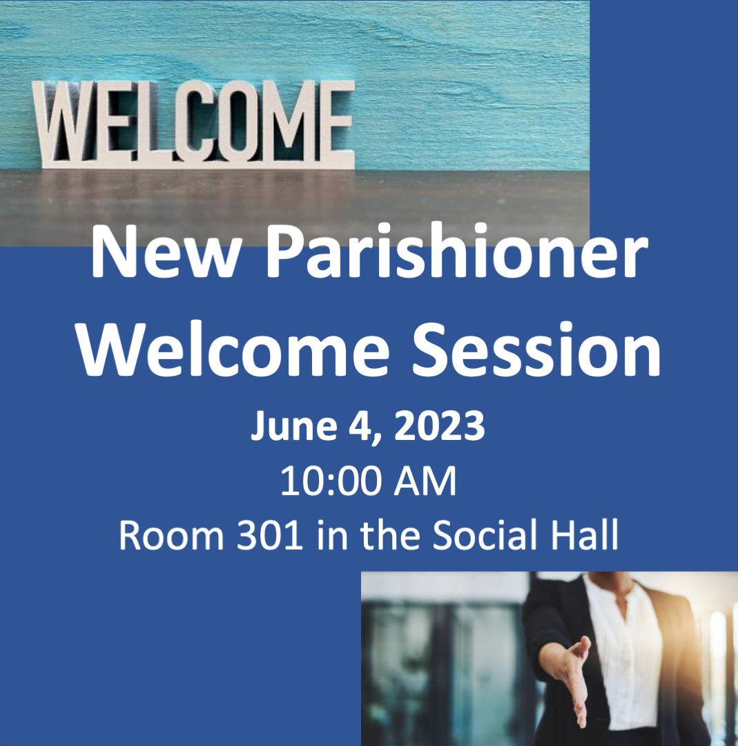 New Parishioner Welcome Session_20230604_square